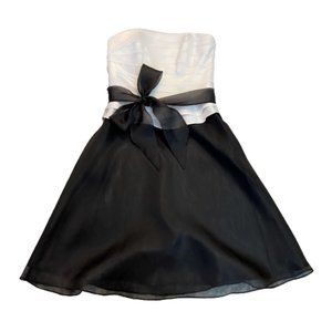 White House Black Market Pleated Dress Size 2